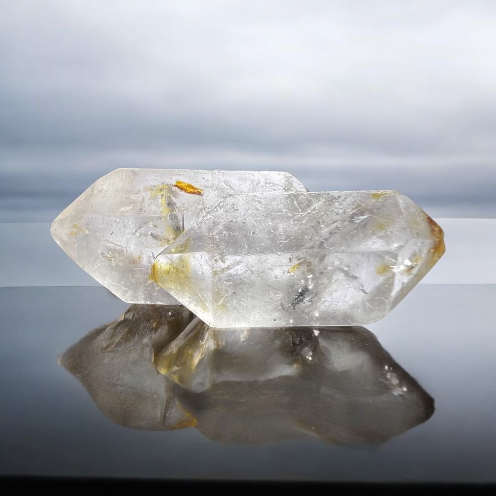 Natural Raw Hermiker Diamond Crystal Freeform